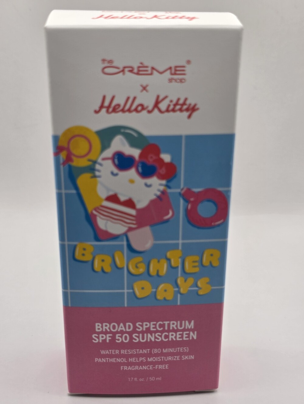 The Crème Shop x Hello Kitty Brighter Days SPF 50 Sunscreen
